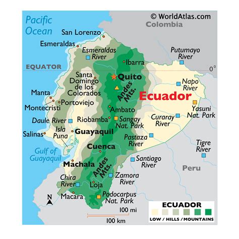 ecuador capital|equator south america map.